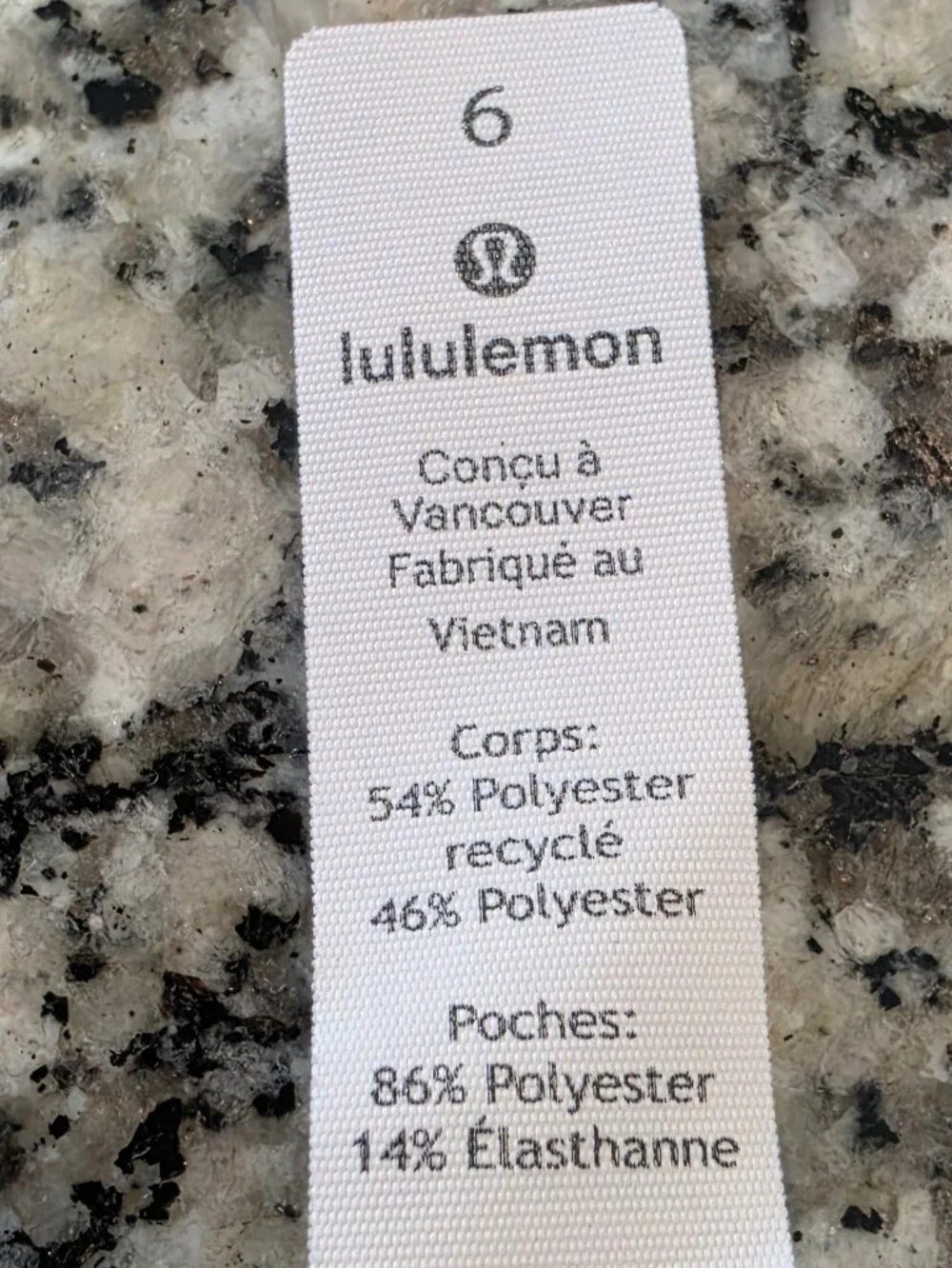 Lululemon Women's Black Stretch Performance Pants Size 6 | Office Career Travel